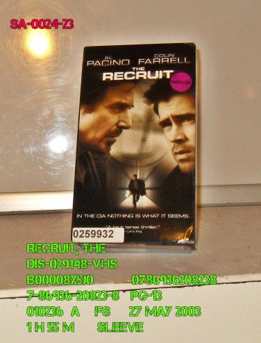 VHS - RECRUIT, THE