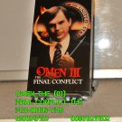 VHS - OMEN, THE  (03)  FINAL CONFLICT