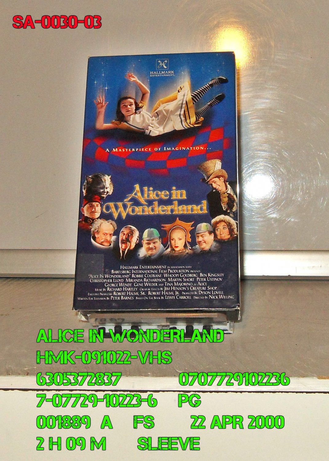VHS - ALICE IN WONDERLAND