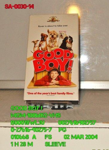 VHS - GOOD BOY !