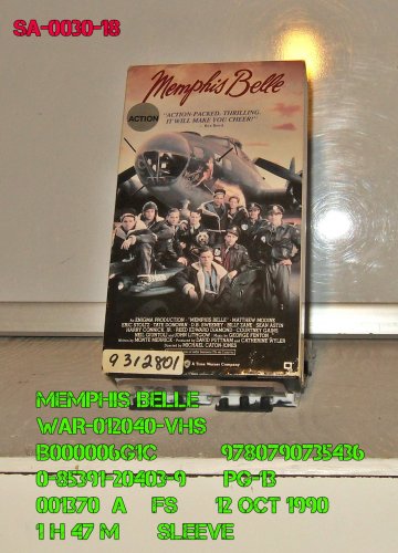VHS - MEMPHIS BELLE