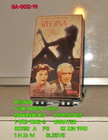VHS - REGINA