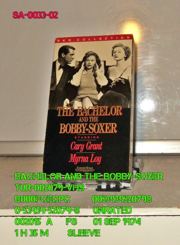 VHS - BACHELOR & THE BOBBY-SOXER
