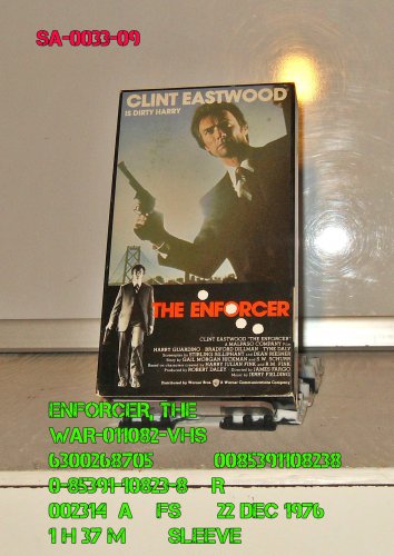 VHS - ENFORCER, THE