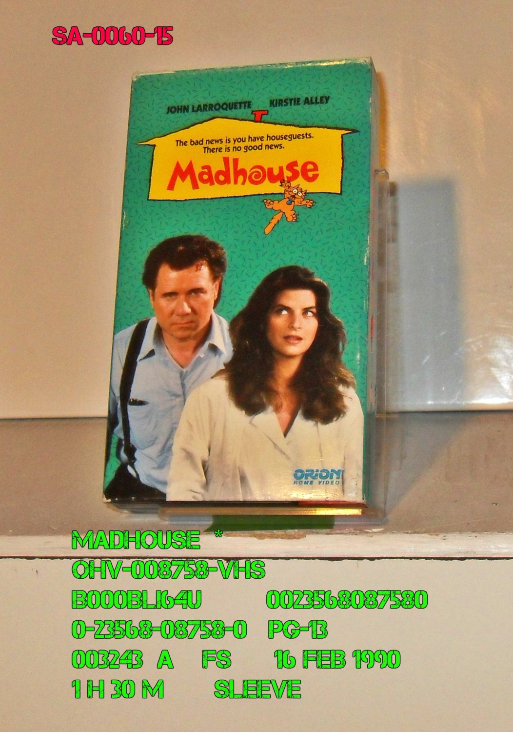 VHS - MADHOUSE   *