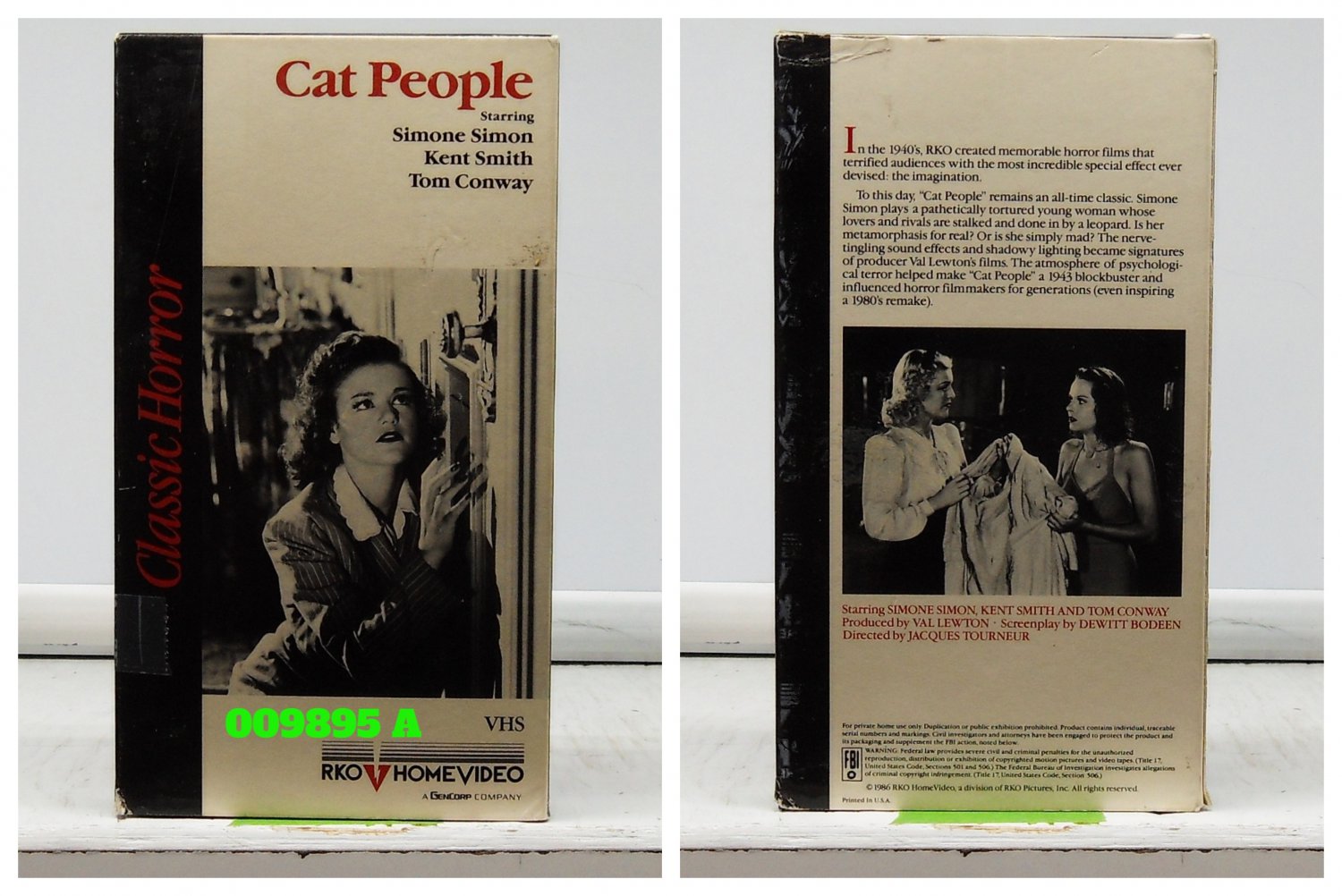VHS - CAT PEOPLE