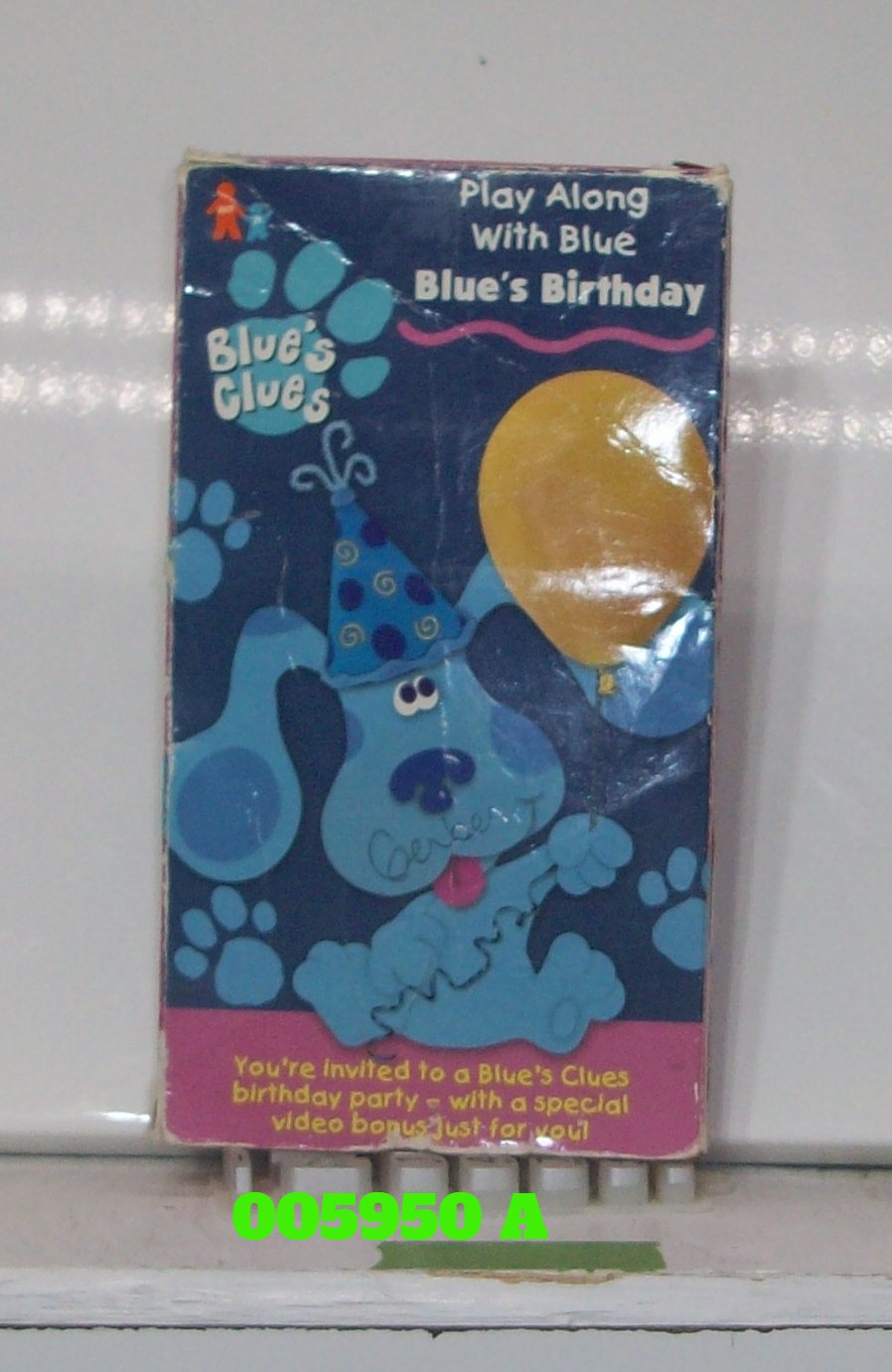 VHS - BLUE'S CLUES - BLUE'S BIRTHDAY