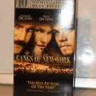VHS - GANGS OF NEW YORK