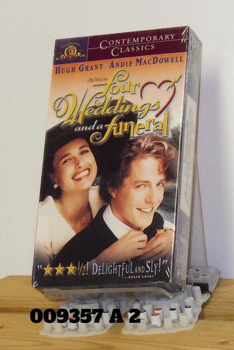 VHS - FOUR WEDDINGS & A FUNERAL