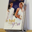 VHS - IT HAD TO BE YOU