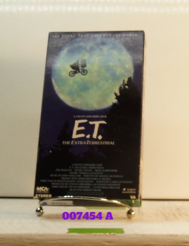 VHS - E. T. - EXTRA-TERRESTRIAL, THE
