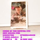 VHS - CURSE OF THE CRYSTAL EYE