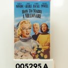 VHS - MARILYN - HOW TO MARRY A MILLIONAIRE