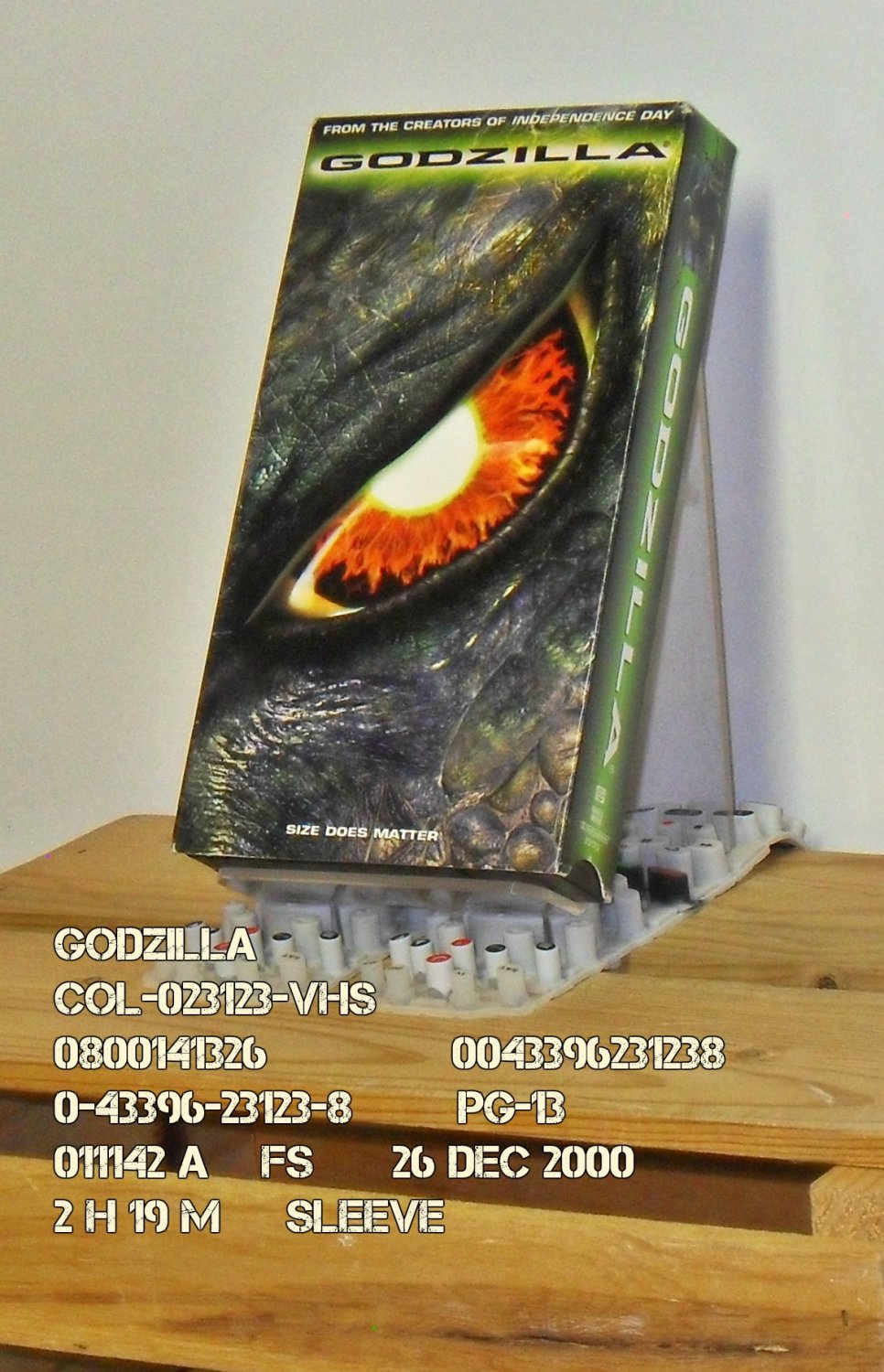 VHS - GODZILLA