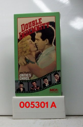VHS - DOUBLE INDEMNITY