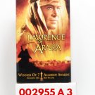 VHS - LAWRENCE OF ARABIA  ***