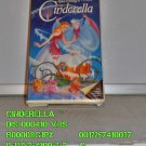 VHS - CINDERELLA  *