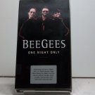 VHS - BEEGEES - ONE NIGHT ONLY