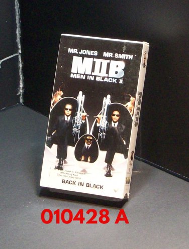 VHS - MEN IN BLACK  (02)  BACK IN BLACK