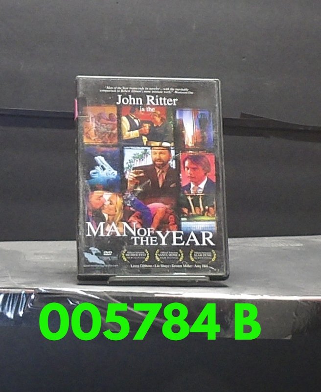 DVD - MAN OF THE YEAR - JOHN RITTER
