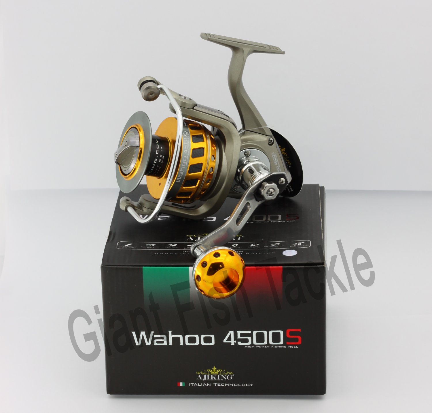 Ajiking Spinning Reel Wahoo 4500S