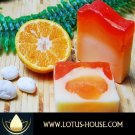 ORANGE NATURAL HANDMADE SOAP - SOLD IN LOT OF 12
