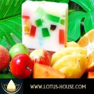 FRUITY MILKY NATURAL HANDMADE SOAP - SOLD IN LOT OF 12