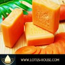 CARROT NATURAL HANDMADE SOAP -SOLD IN LOT OF 12