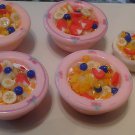 2x Miniature OOAK Barbie/Blythe/Bratz/Monster High/Obitsu Size Bowls Of Cereal