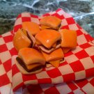 4x Miniature OOAK Barbie/Blythe/Obitsu/MonsterHigh Size Krystal Style Burgers