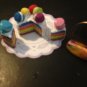 Miniature Rainbow Macaroon Cake For Barbie/Bratz/MonsterHigh/Obitsu/Volks/Blyth