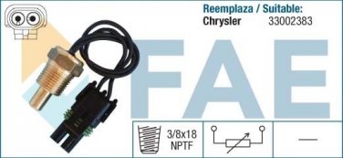 33550 temperature sensor CHRYSLER RENAULT 33002383 8933002383