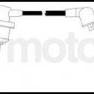 76125 ignition cable leads kit MITSUBISHI L400 4G63