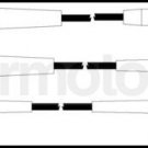 73461  ignition cable leads kit CITROEN BX PEUGEOT 405 5967H6 95659595