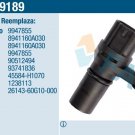 SPEED SENSOR 79189 ALFA ROMEO FIAT HYUNDAI OPEL SUZUKI 9947855 90512494 1238113