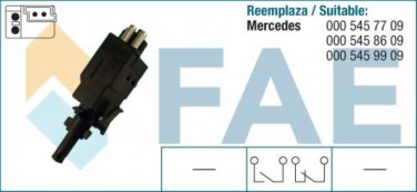 24590 stop light switch MERCEDES W201 W202 W124 W210 0005457709