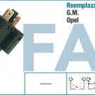 24517 stop light switch OPEL Corsa Omega 9149766 6240157