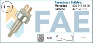 24180 stop light switch MERCEDES 0005456909