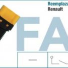24870 stop light switch RENAULT Megane 7700410418