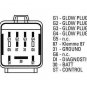 GLOW PLUG CONTROL UNIT TPDV/04-12 for SEAT LEON VW BORA NEW BEETLE 038907281A