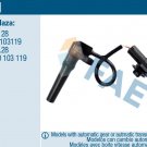 SPEED SENSOR 79281 CITROEN C5 PEUGEOT 206 308 406 407 RENAULT 2529.28 7700103119