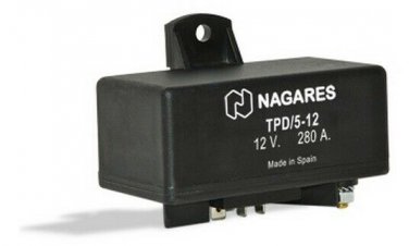 GLOW PLUG CONTROL UNIT TPD/5-12 for Citroen Fiat Nissan Peugeot 598115 598116