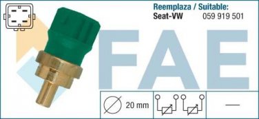 33782 temperature sensor for AUDI A3 A4 A6 SEAT VW 059919501 4A0919501A