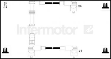 73325 ignition cable kit for SEAT CORDOBA IBIZA TOLEDO VW GOLF JETTA PASSAT