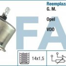 14560 oil pressure sensor for OPEL Corsa Kadett Omega 0-5 Bar 90040918