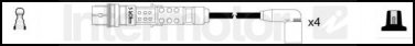 76137 ignition cable kit for SEAT CORDOBA IBIZA VW FOX POLO SPACEFOX 1.6 1.4 1.2
