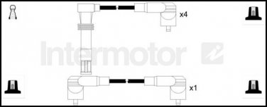 73742 ignition cable leads kit for SEAT CORDOBA IBIZA VW POLO 1.4 AFH