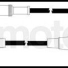 73892 ignition cable leads kit for BMW 3 E30 M40 B16 73892 ignition cable leads kit for BMW 3 E30 M40 B16