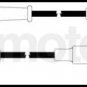 73565 ignition cable leads kit for MAZDA 626 MKIII 929 1.8 2.0 2.2 F8 FE F2