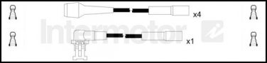 76010 ignition cable leads kit for RENAULT LAGUNA 1.8 2.0 F3P678 F3P724 F3P722